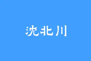 沈北川