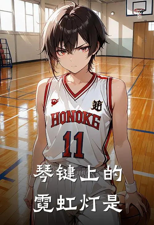 琴键上的霓虹灯是