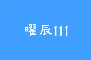 曜辰111