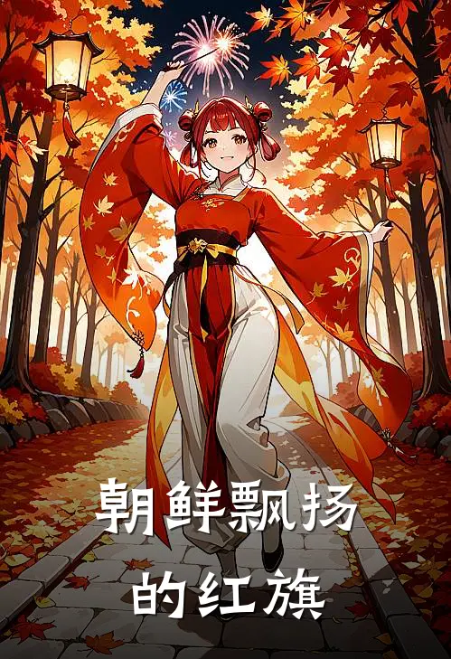 朝鲜飘扬的红旗