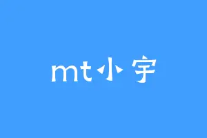 mt小宇