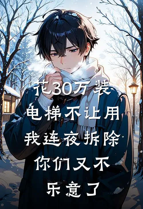 花30万装电梯不让用，我连夜拆除，你们又不乐意了