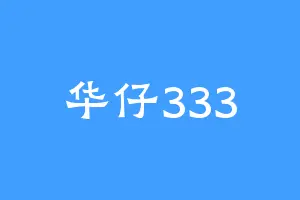 华仔333