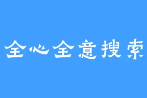 全心全意搜索