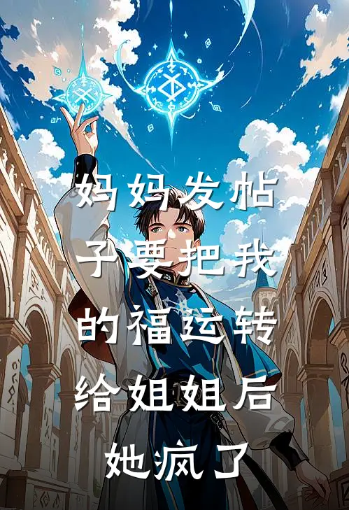 妈妈发帖子要把我的福运转给姐姐后，她疯了悦悦馨馨最新章节免费阅读_妈妈发帖子要把我的福运转给姐姐后，她疯了热门小说