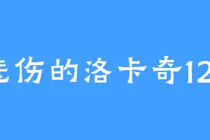 悲伤的洛卡奇123