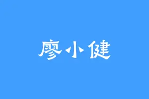 廖小健