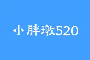 小胖墩520