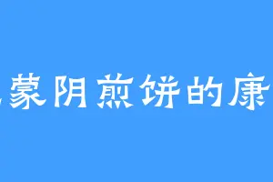 爱吃蒙阴煎饼的康司童