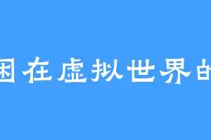 被困在虚拟世界的人