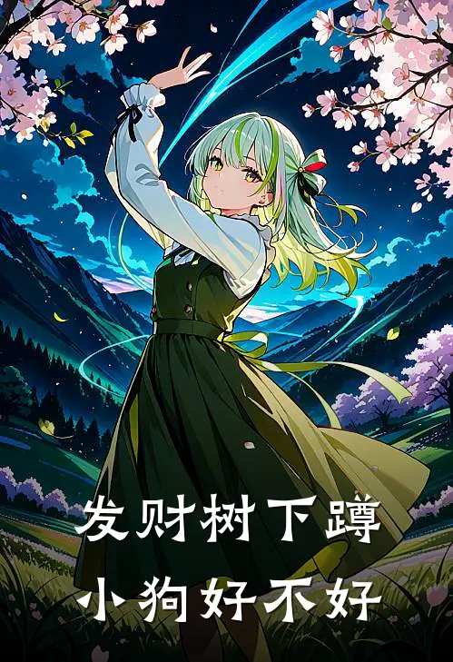 发财树下蹲小狗好不好