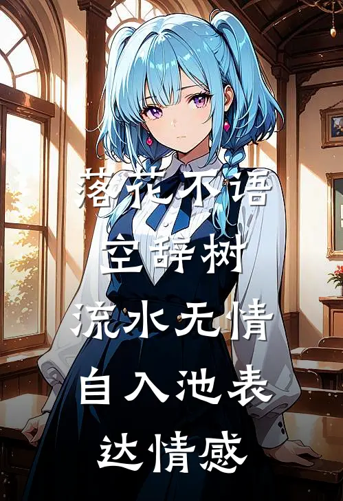 落花不语空辞树,流水无情自入池表达情感