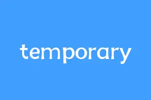 temporary