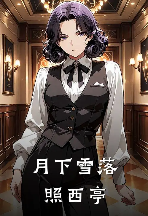 月下雪落照西亭