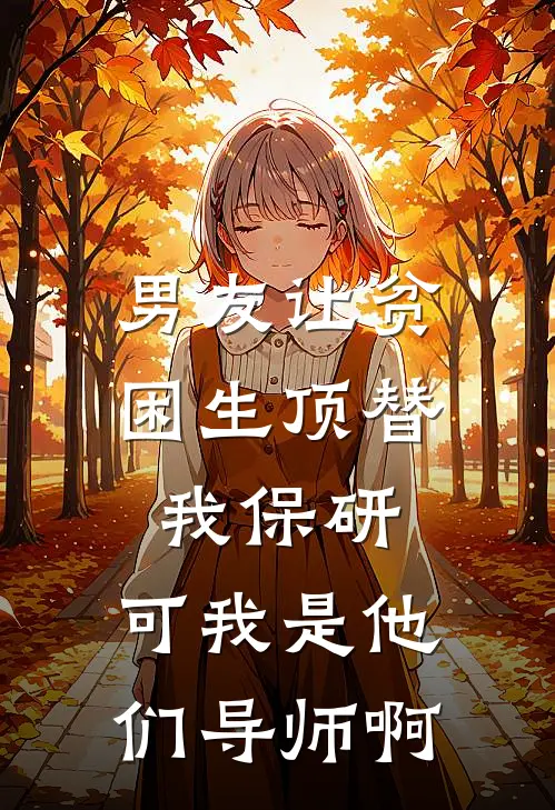 男友让贫困生顶替我保研，可我是他们导师啊
