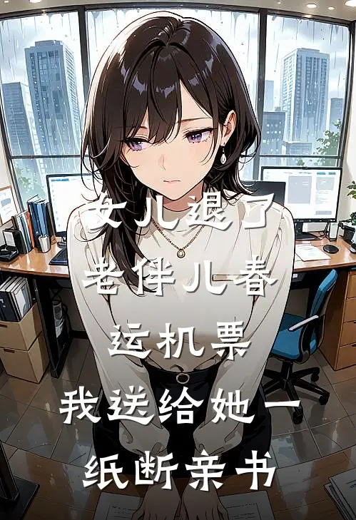 女儿退了老伴儿春运机票，我送给她一纸断亲书