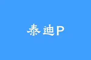泰迪P