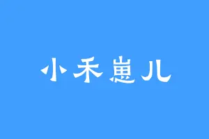 小禾崽儿