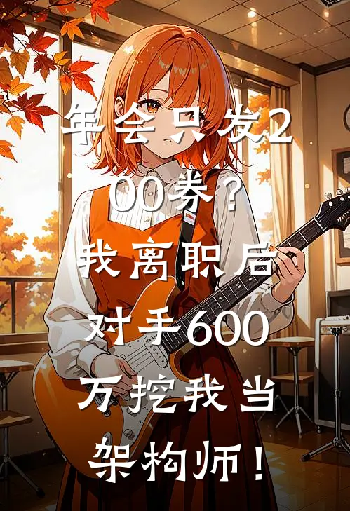 年会只发200券？我离职后，对手600万挖我当架构师！