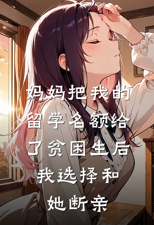 妈妈把我的留学名额给了贫困生后，我选择和她断亲