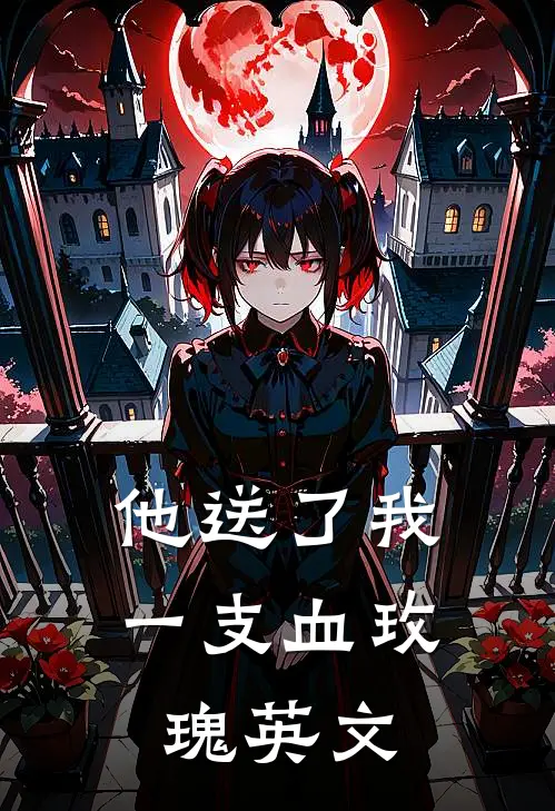 他送了我一支血玫瑰英文