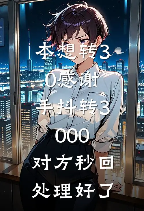 本想转30感谢，手抖转3000，对方秒回：处理好了(周莉王强)完本小说推荐_最新章节列表本想转30感谢，手抖转3000，对方秒回：处理好了(周莉王强)