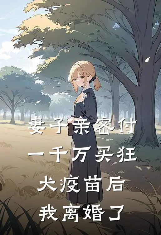 妻子亲密付一千万买狂犬疫苗后，我离婚了