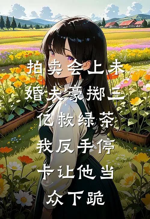 拍卖会上未婚夫豪掷三亿救绿茶，我反手停卡让他当众下跪