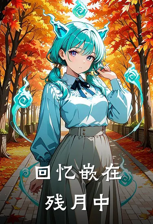 回忆嵌在残月中