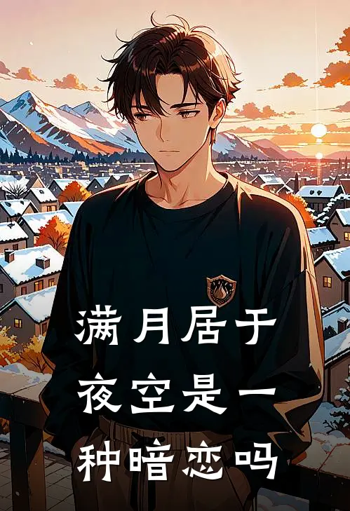 满月居于夜空是一种暗恋吗