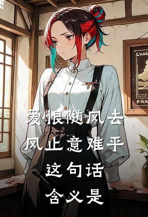 爱恨随风去,风止意难平,这句话含义是