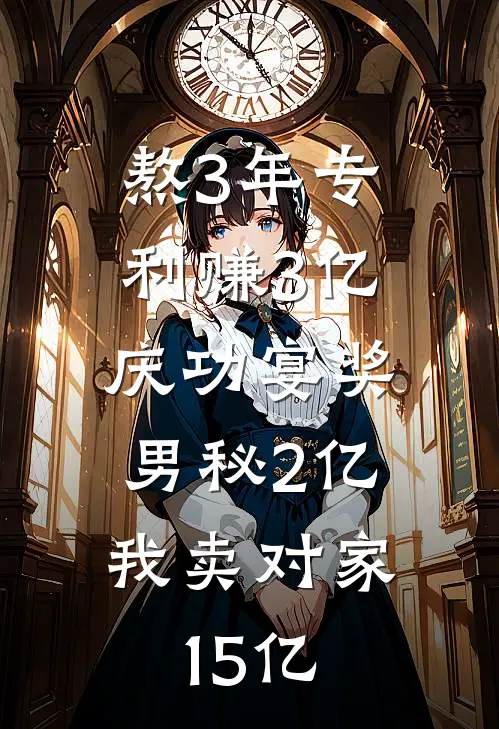 熬3年专利赚3亿，庆功宴奖男秘2亿，我卖对家15亿(宋启明秦岚)完本小说大全_完本热门小说熬3年专利赚3亿，庆功宴奖男秘2亿，我卖对家15亿宋启明秦岚